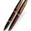 Waterman Carene Amber Gold Trim Fountain & Ballpoint Pen Set