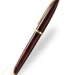Waterman Carene Amber Gold Trim Fountain Pen