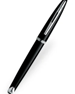 Waterman Carene Black Sea Silver Trim Fountain Pen