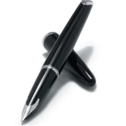 Waterman Carene Black Sea Silver Trim Fountain Pen