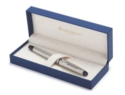 Waterman Expert Stainless Steel Chrome Trim Fountain Pen