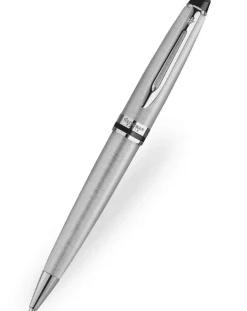 Waterman Expert Stainless Steel Chrome Trim Ballpoint Pen