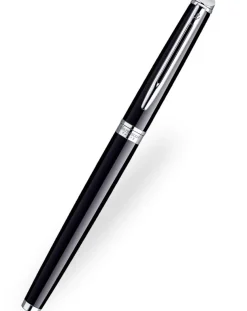 Waterman Hemisphere Black Chrome Trim Fountain Pen