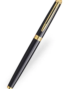 Waterman Hemisphere Black Gold Trim Fountain Pen