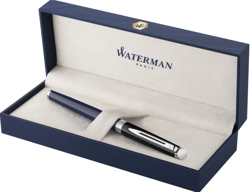 Waterman Hemisphere Colour Block Black & Blue Fountain Pen