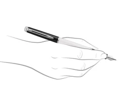 Waterman Hemisphere Colour Block Black & White Fountain Pen