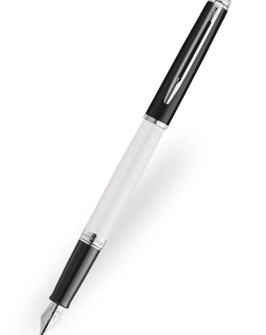 Waterman Hemisphere Colour Block Black & White Fountain Pen
