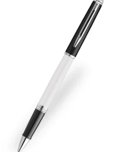Waterman Hemisphere Colour Block Black & White Rollerball Pen