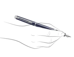 Waterman Hemisphere Dark Blue Fountain Pen