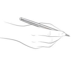 Waterman Hemisphere Stainless Steel Chrome Trim Ballpoint Pen