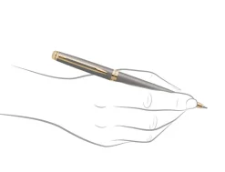 Waterman Hemisphere Stone Grey Ballpoint Pen