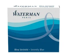 Waterman Short Ink Cartridges (Pack of 6)