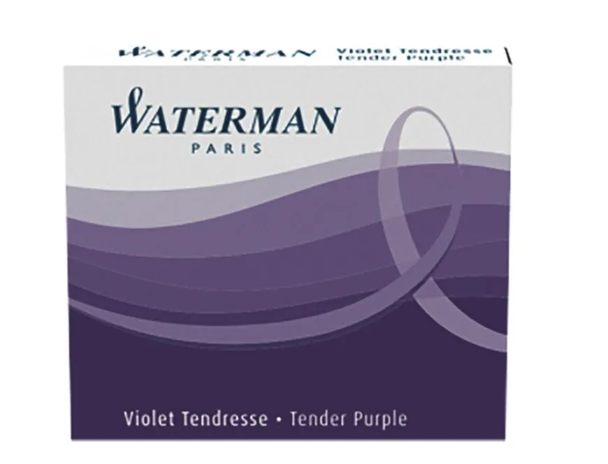 Waterman Short Ink Cartridges (Pack of 6)
