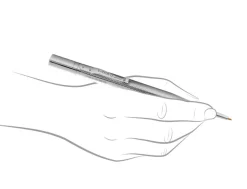 Yard-O-Led Ambassador Barley Sterling Silver Ballpoint Pen
