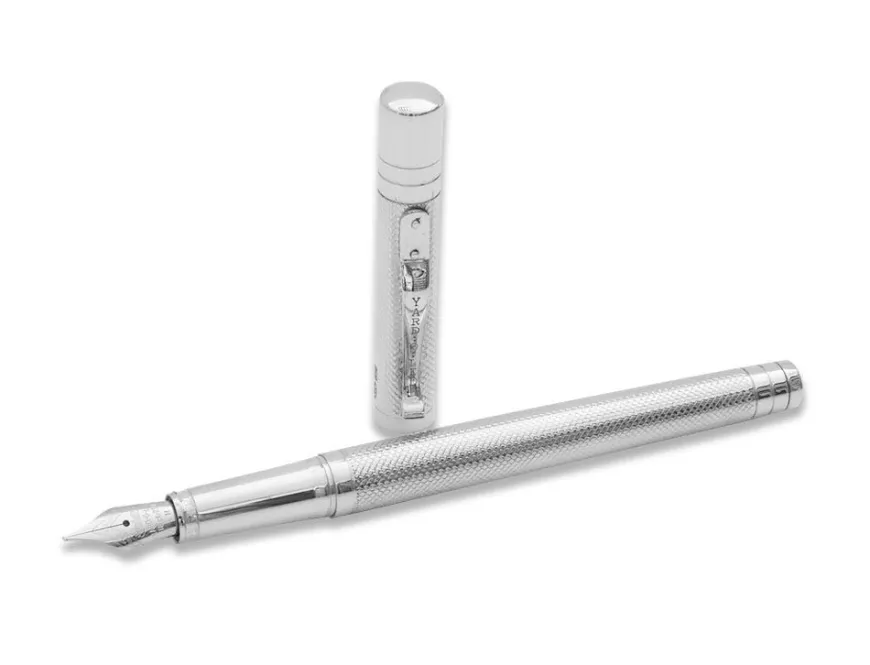 Yard-O-Led Viceroy Barley Sterling Silver Fountain Pen