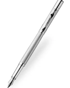 Yard-O-Led Viceroy Barley Sterling Silver Fountain Pen