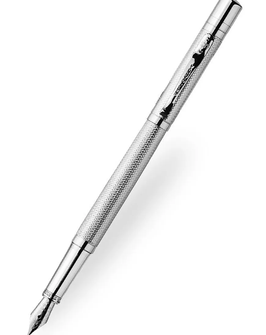 Yard-O-Led Viceroy Barley Sterling Silver Fountain Pen