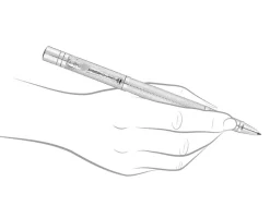 Yard-O-Led Viceroy Barley Sterling Silver Rollerball Pen