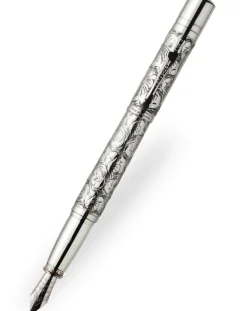 Yard-O-Led Viceroy Grand Victorian Sterling Silver Fountain Pen