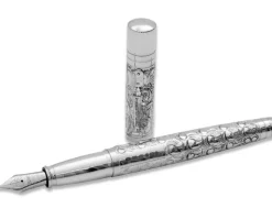 Yard-O-Led Viceroy Grand Victorian Sterling Silver Fountain Pen
