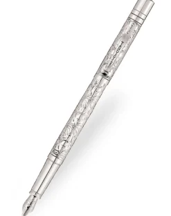 Yard-O-Led Viceroy Victorian Sterling Silver Fountain Pen