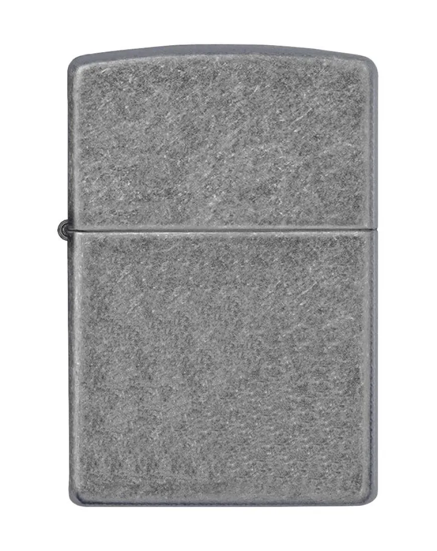 Zippo Classic Antique Silver Plate Windproof Lighter