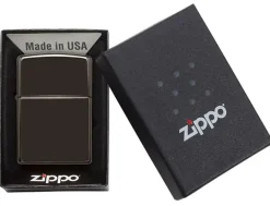 Zippo Classic High Polish Black Windproof Lighter