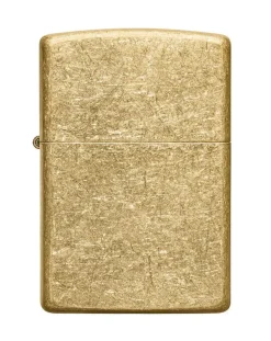 Zippo Classic Tumbled Brass Windproof Lighter